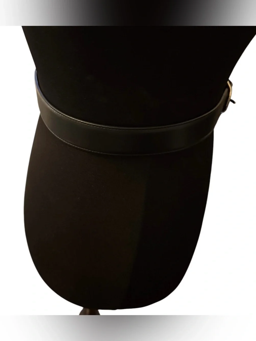 Saint Laurent Black Minimal Leather Belt Size 70cm (Small) NWOT